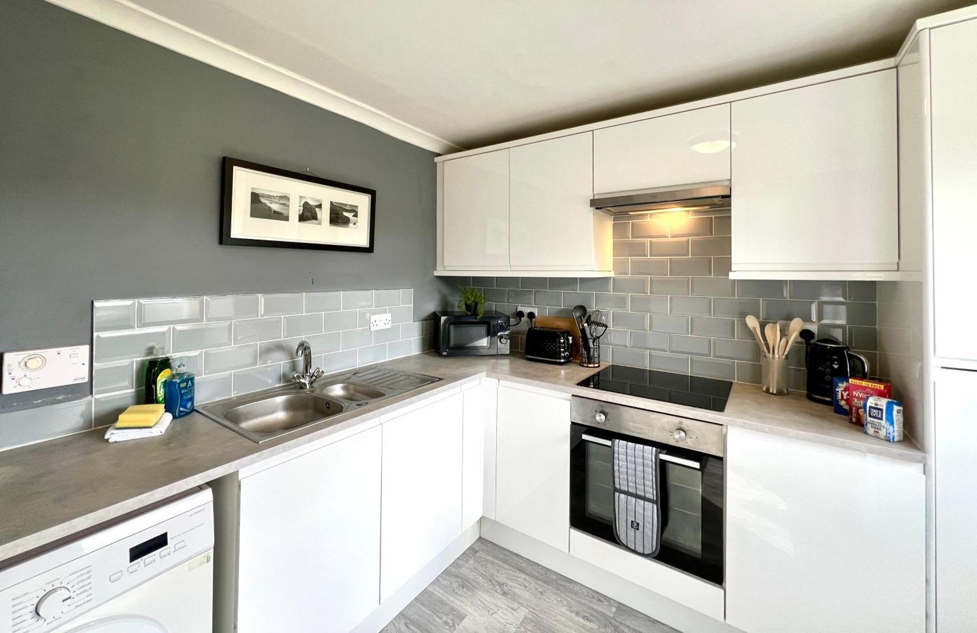 Spacious 2 Bed-Flat In Glasgow City - Free Parking Exterior foto